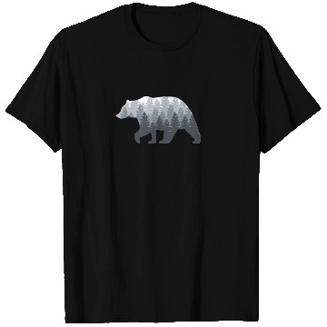 Discover Bear Forest Nature Woods T Shirts