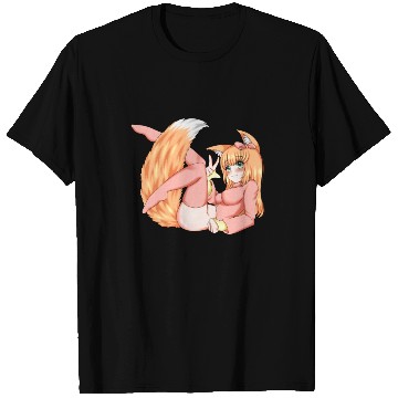 Discover Foxy girl hen Manga Anime Waifu japanese sexy T Shirts