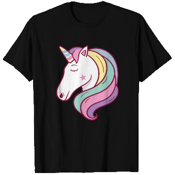 Discover Unicorn Unicornhead T Shirts