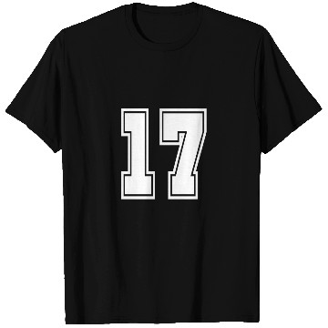 Discover 17 T Shirts number college style football soccer