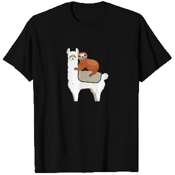 Discover Sloth Lama T Shirts