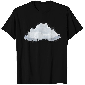 Discover single drawn fluffy white cloud T Shirts