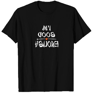 Discover Mirrored I am Good Enough Positive Mindset Yoga Me T Shirts