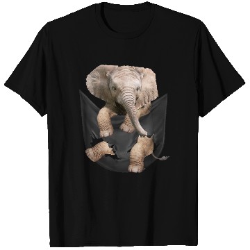 Discover Elephant Pocket T Shirts