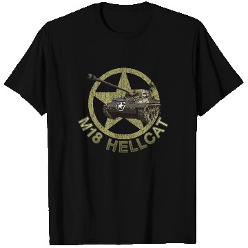 Discover M18 Hellcat WW2 American Tank Destroyer T Shirts