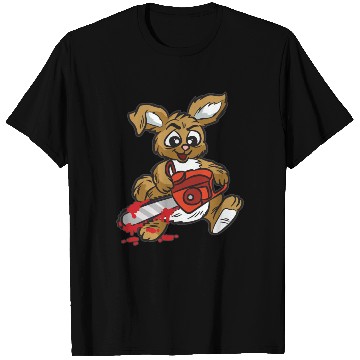 Discover BAD BUNNY WITH CHAINSAW T Shirts