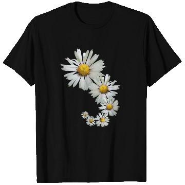 Discover wonderful daisy flowers, blooming daisies, blooms T Shirts