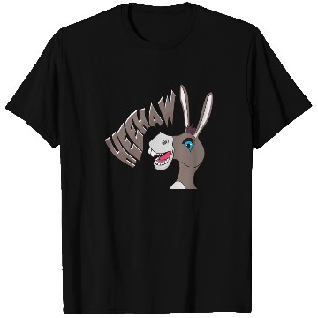 Discover Donkey Laughs Farm Animal laughting T Shirts