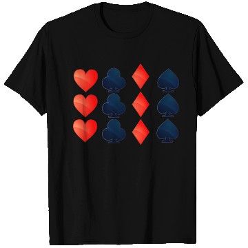 Discover Playing Cards Poker Card Suit T Shirts