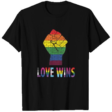 Discover Love Wins Gay Pride T Shirts
