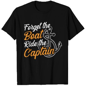 Discover Ride Captain - Boat Captain T Shirts