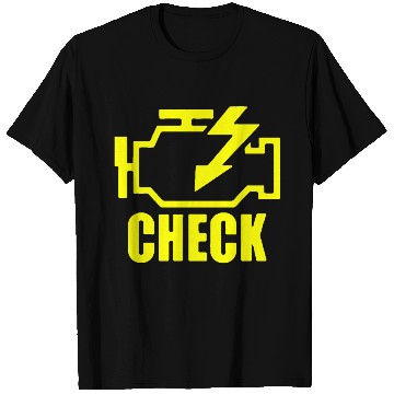 Discover Mechanic Auto Repair Check Engine Light T Shirts