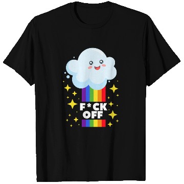 Discover Rainbow Cloud Pride Gay LGBT Equality T Shirts