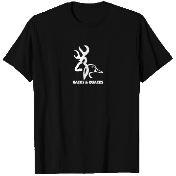 Discover Deer And Duck logo Funny T Shirts
