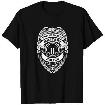 Discover U.S. Military Police Veteran Badge T Shirts