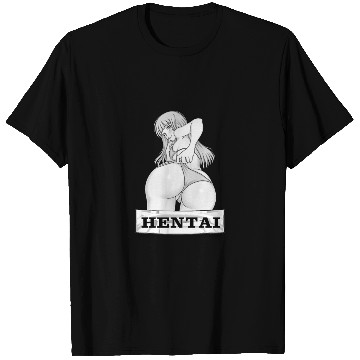 Discover hen Anime Waifu japanese sexy bikin Girl Ahegao T Shirts