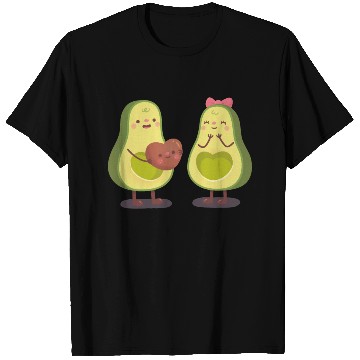 Discover Cute Avocado Couple T Shirts