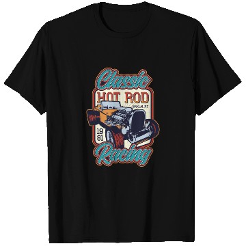 Discover Classic Hot Rod Racing T Shirts