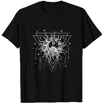Discover sun moon star T Shirts
