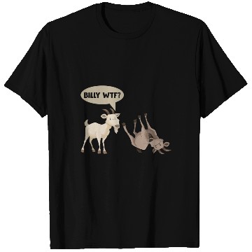 Discover Funny Fainting Goat Hilarious Mountain Animal T Shirts