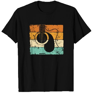 Discover Retro Guitar | Guitarist Guitars Retro Musician T Shirts