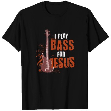 Discover Bass guitar Jesus T Shirts