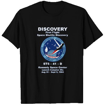 Discover NASA Space Shuttle STS-41-D Vintage Crew T Shirts