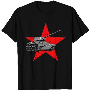 Discover T-34-85 Soviet medium tank T Shirts