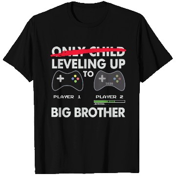 Discover Leveling Up to Big Brother T Shirts 2020 Video Game