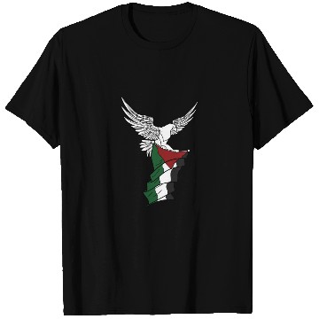 Discover Free Palestine Palestinian Flag Bird Eagle Palesti T Shirts