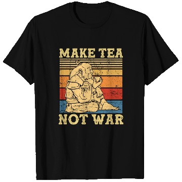 Discover Make Tea War T Shirts
