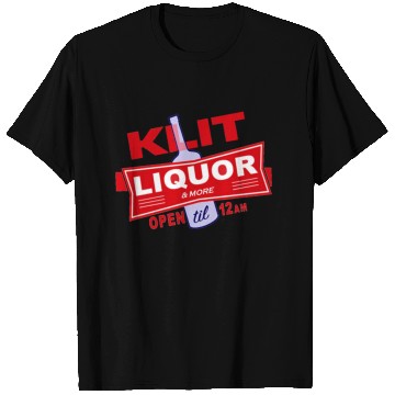 Discover KLIT Liquor parody logo T Shirts