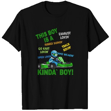 Discover Go Kart Racing Boy Gift - Kart Motor Karting Racer T Shirts