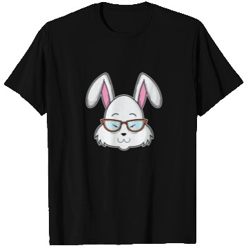 Discover Cool Rabbit as Nerd with Nerd Glasses T Shirts
