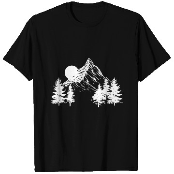Discover Mountaineering | Hiking Hobby Hikers Mountain Gift T Shirts