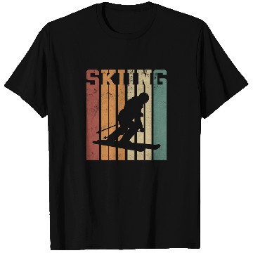 Discover Skiing Skiing Skier Skisport Ski Slope T Shirts
