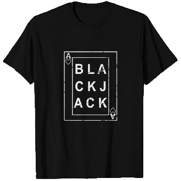 Discover Vintage BlackJack Ace Of Hearts Twenty One Gift T Shirts