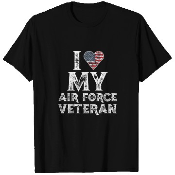 Discover I Love My Air Force Veteran Vintage Gift T Shirts