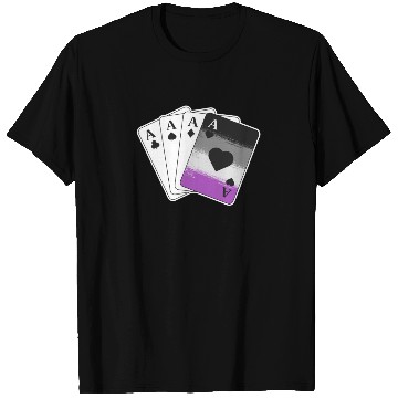 Discover Ace Asexual Pride Gifts Playing Card LGBTQ Pride T Shirts