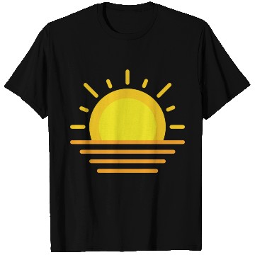 Discover Sun over Ocean T Shirts