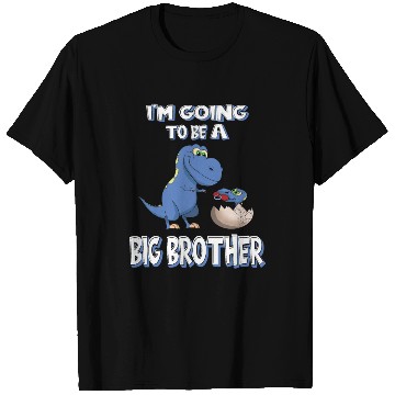 Discover I'm Going To Be A Big Brother Dinosaur T Shirts