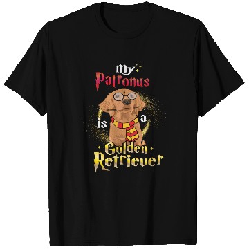 Discover My Patronus Is A Golden Retriever T Shirts