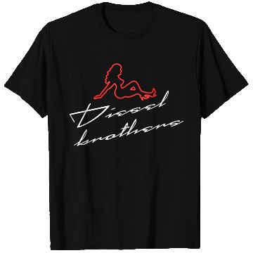 Discover Diesel Brothers Iconic Trucker Lady T Shirts