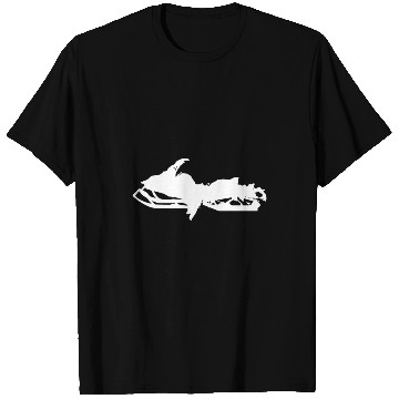 Discover Michigan Snowmobile Upper Peninsula Snowmobiling T Shirts