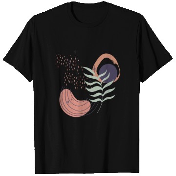 Discover Abstract shapes digital design 12 T Shirts