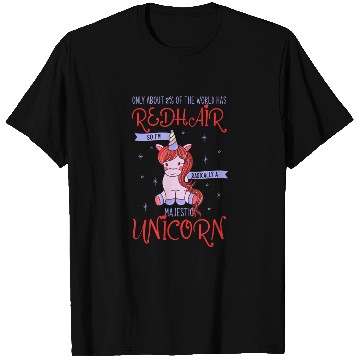 Discover redhead, ginger , unicorn T Shirts