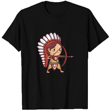 Discover Native American Archer. T Shirts