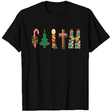 Discover Faith Christian Christmas T Shirts