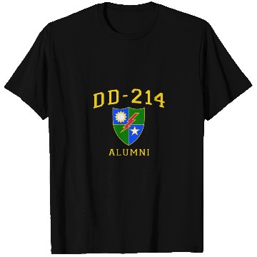 Discover US Army Ranger Veteran DD214 Alumni Logo Insignia T Shirts