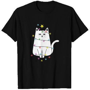 Discover Grumpy Christmas Cat, Funny cat Women’s Christmas T Shirts
